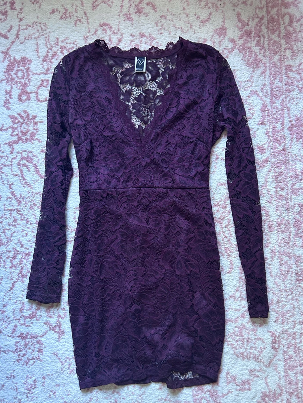 Sexy Lace V-Neck Dress